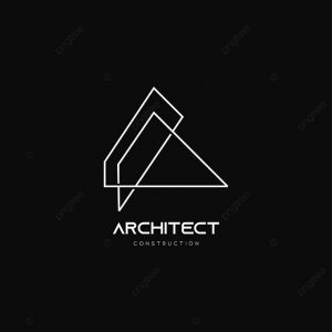Logo architecture building for home and apartment minimalist line art design template vector illustration.